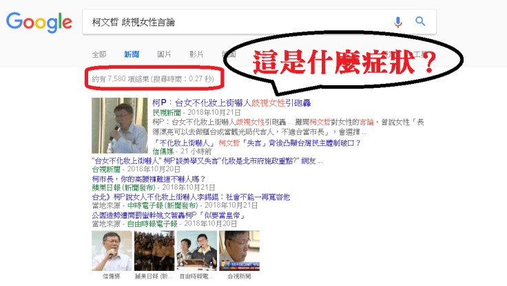 柯文哲歧視女性發言